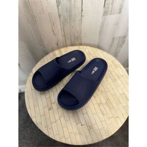 Blue sandals
